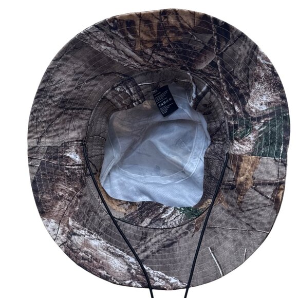 Mission Woodland Camo Bucket Hat With Adjustable Strap - Picture 6 of 7